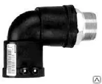 Фото №0 Переходник-отвод 90 ПЭ-ВП/ст с наруж. резьбой, WUSTN 90. ф63x2" Frialen