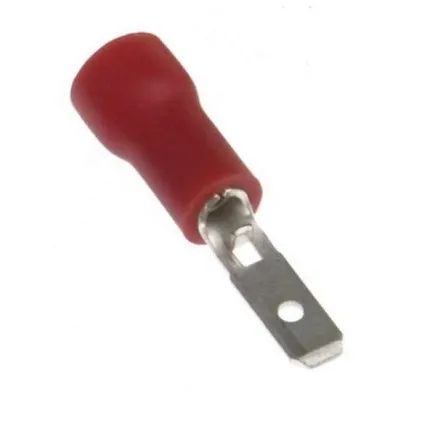 Фото №0 Клемма плоская изол. (штекер) (VM 1.25-187(8)) REXANT 08-0312