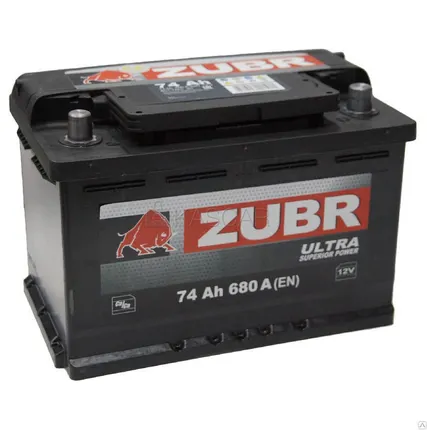 Фото №0 Аккумулятор ZUBR 74Ah о.п