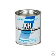 фото Краска для нанесения разметки "Berger KH Spilfeldmarkirungsfarbе" белая 1 л