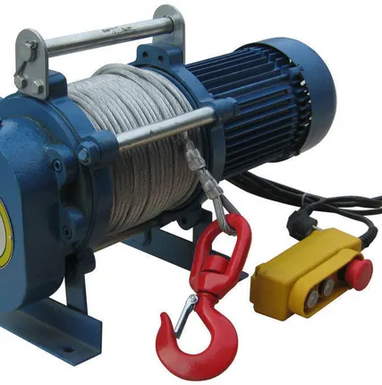Фото №0 Лебедка TOR CD-300-A (KCD-300 kg, 380 В) с канатом 30 м