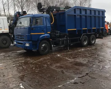 фото камаз 65115 ломовоз металловоз
