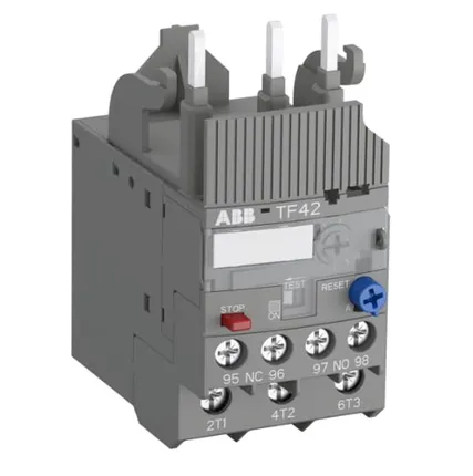 Фото №0 TF42-2.3 Реле перегрузки тепловое 1.7-2.3А для контакторов AF09-AF38 ABB, 1SAZ721201R1031