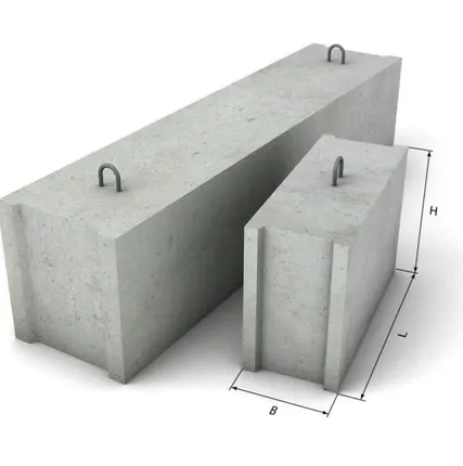 Фото №0 Блок фундаментный ФБС 5