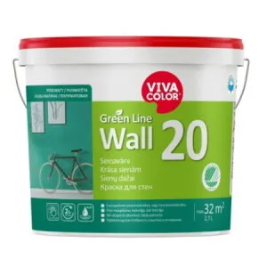 фото WALL-20 полуматовая вододисперсионная краска, база С, 2,7 литра