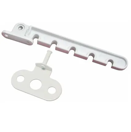 Фото №0 Ограничитель оконный для пластиковых окон белый 106006 (15)