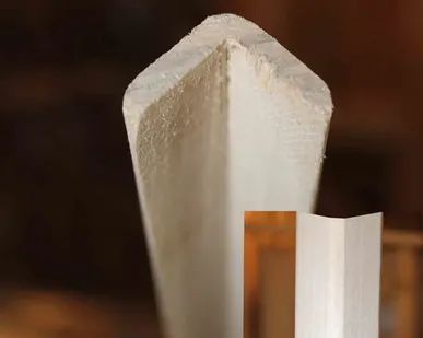 фото Уголок сосна сорт А 60 х 40 х 3000, 60х60х3000 мм