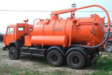 фото Илосос КО-530-01 на шасси КамАЗ-65115