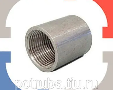 фото Муфта стальная прямая Ду 20 ГОСТ 8966-75