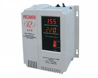 фото Стабилизатор АСН-1500 Н/1-Ц Ресанта Lux