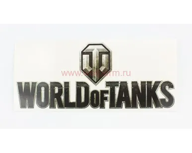 фото Наклейка логотип "World of Tanks"