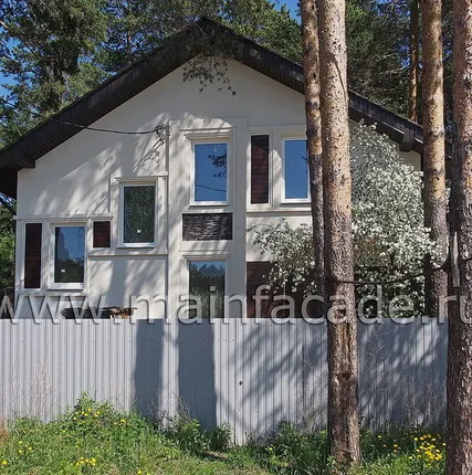 Фото №0 Проектирование фасадов коттеджа