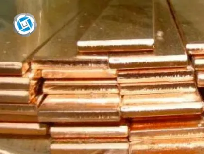 Фото №0 Полоса бронзовая БрХ1; 10,0х400х1200; т/о ПЛС  ( Шина )