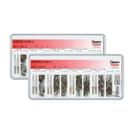 Фото №0 Юниметрик / UNIMETRIC 0.8 набор штифты титан C226T00000800