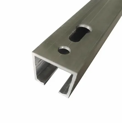 Фото №0 Направляющая верхняя для раздвижных дверей, длина 2 м, алюминий, неокрашенный