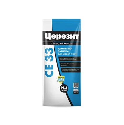 Фото №0 Затирка Церезит CE 33 Comfort белая 2 кг