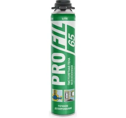 Фото №0 Пена монтажная "ПРОФИЛ 65" Lite (Profil) 625мл