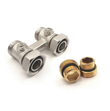 Фото №0 Переходник универсальный под евроконус латунь наружная резьба/наружная резьба 3/4х1/2, желтый, РТП