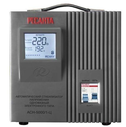 Фото №0 Стабилизатор Ресанта АСН- 5000/1-Ц