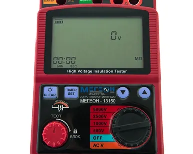 фото Мегаомметр МЕГЕОН 13150