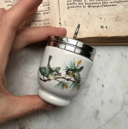 Фото №0 Кодлер на 1 яйцо Royal Worcester Птицы Англия