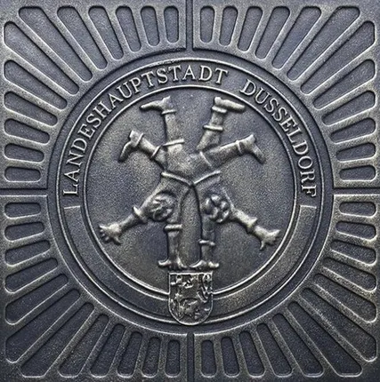 Фото №0 Чугунная плитка "Дюссельдорф"