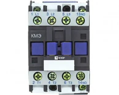 фото Контактор КМЭ малогабаритный 18А/230В/1NO EKF