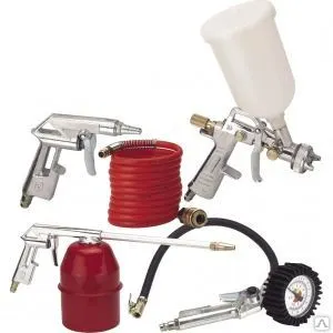 Фото №0 Набор пневмоинструмента abac 5 предметов 8222424