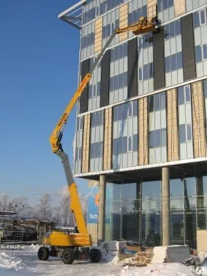 Фото №0 Аренда самоходного коленчатого подъемника, 18 метров