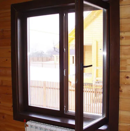 Фото №0 Деревянные окна из термодревесины