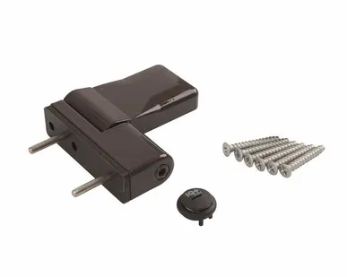 фото Петля дверная ELEMENTIS серия IQ Mini 16-19 мм, Коричневый RAL8019