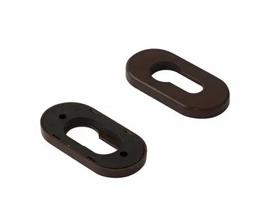 фото Накладки овальные Elementis PZ, коричневый, Х-115/8019