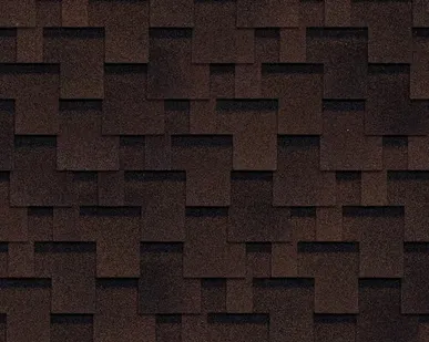фото ТЕХНОНИКОЛЬ SHINGLAS гибкая черепица ОПТИМА АККОРД коричневый (3,0м2/уп.)