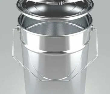 фото Комплект тары (Банка HSK0622.05 + крышка HSK0623 + обруч HSK0624) для органики емк. 5л