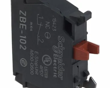 фото Блок-контакт для винтового крепления 1НЗ ZBE102