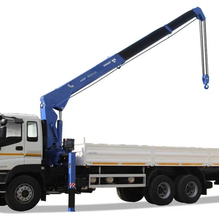 Фото №0 Манипулятор ISUZU CYZ52T-514 (борт 20 т, стрела 12 т)