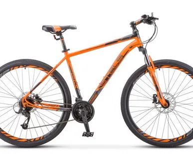 фото Горный (MTB) велосипед STELS Navigator 910 D 29 V010 оранжевый/черный 20,5" рама
