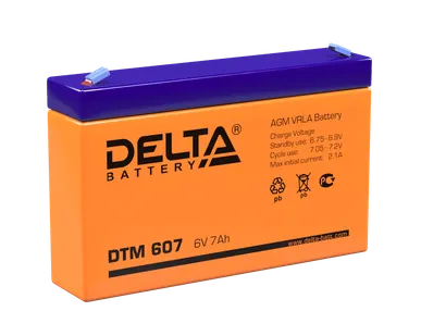 фото Аккумулятор Delta DTM 612