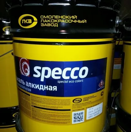 Фото №0 Эмаль ПФ-115 20 кг Specco