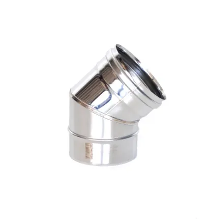 Фото №0 Дымоходы Теплов и Сухов Отвод 45* ОМ-Р 430-0.5 D80 (2S)