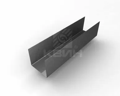 фото Профиль потолочный направляющий ППН 28х27 мм 0.45 мм ОЦ. 3000 мм