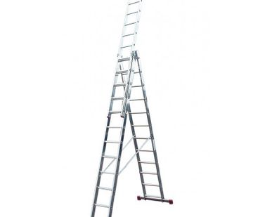 фото Трехсекционная лестница 3х12 KRAUSE CORDA