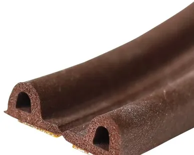 фото Уплотнитель SILA Уплотнитель резиновый SILA P-профиль 6 м коричневый