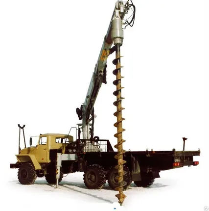 Фото №0 Установка ЛЭП, винтовых свай