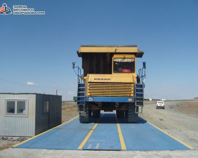 фото Автомобильные весы карьерные для Белазов