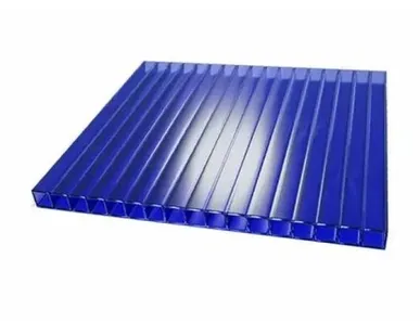 фото Сотовый поликарбонат "SOTALUX" Синий 4 мм