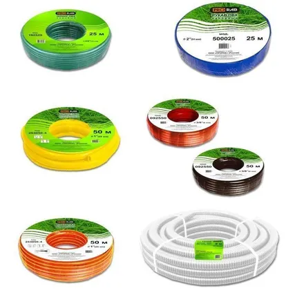 Фото №0 Шланг ПВХ 3-х слойный, с диагональным армированием 122015