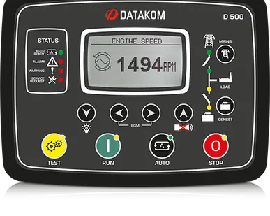фото D-500-LITE MPU + J1939 + RS485 Контроллер для генератора (подогрев дисплея)