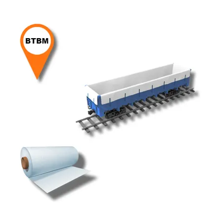 Фото №0 Вагонный вкладыш для полувагона купить производства ЛИНДпак