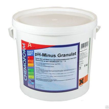 Фото №0 Chemoform pH-Mинус гранулированный 5 кг